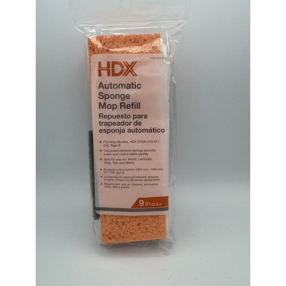 HDX Automatic Sponge Mop Head Refill - 9